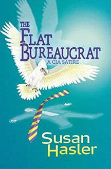 Cover of political satire book The Flat Bureaucrat by Susan Hasler