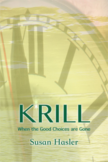 Cover of speculative fiction book Krill by Susan Hasler